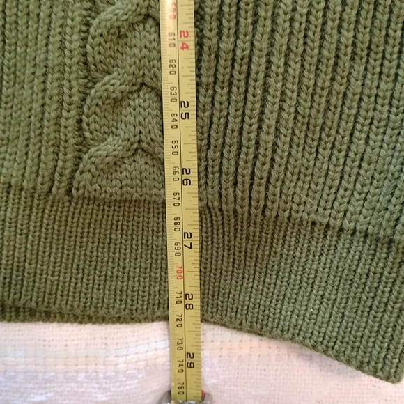 Vintage Wool Men's Duxbak Utica Sportswear Cable Zip Up Sweater Size L - Picture 7 of 11